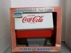 vintage Chilton Toys Coca-Cola soda fountain dispenser toy. No Cups