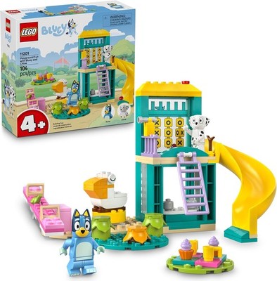 LEGO Bluey Playground Fun with and Chloe Sensory Building Blocks -... 