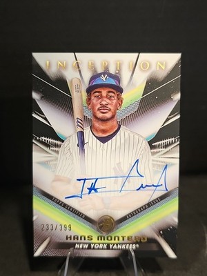 2023 Bowman Inception Hans Montero Auto /399