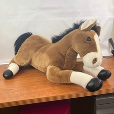 AURORA World Super Flopsies Cody 30  Large Plush Horse Stuffed Pony Brown