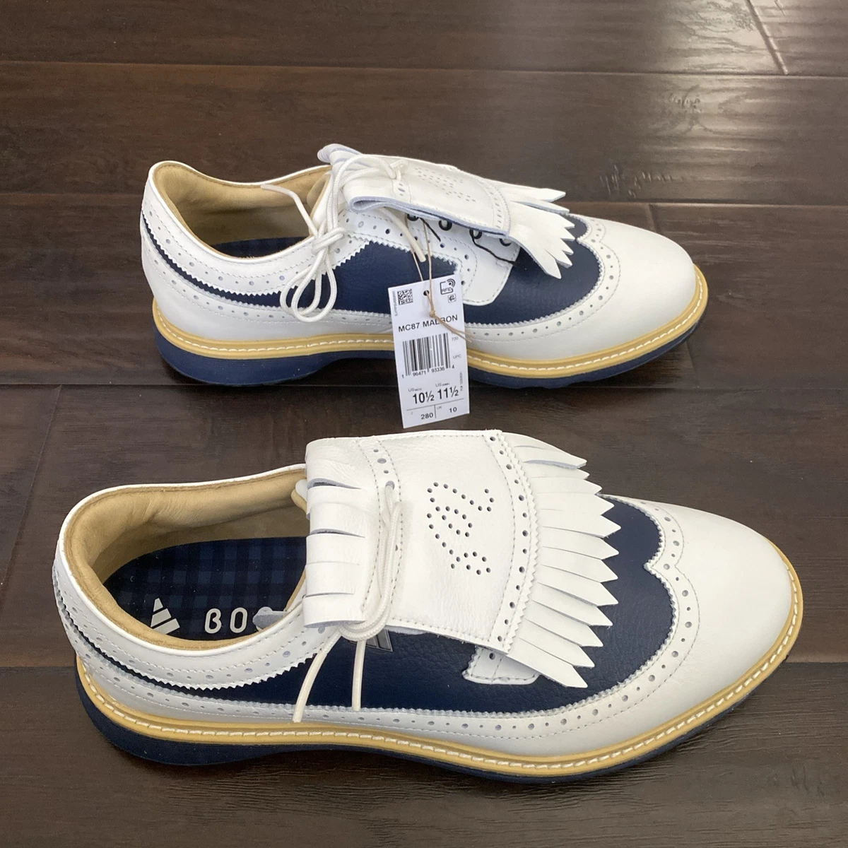 Size 5 - adidas Malbon Golf x MC87 Spikeless Golf Off White