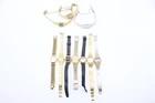 F x 10 Vintage Quartz Ladies Seiko Wristwatches Gold Tone, Not Tested
