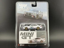 Mini GT BMW 3.0 CSL White #863 1/64