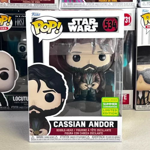 Funko Pop! Star Wars #534 CASSIAN ANDOR - 2022 Summer Convention Limited Edition