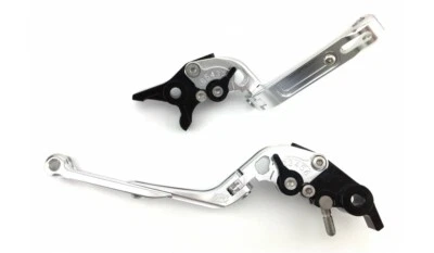 Paire Leviers Repliables Aluminium Pour HONDA HORNET 250 CB250F MC31 1996-2007 - Photo 1/4