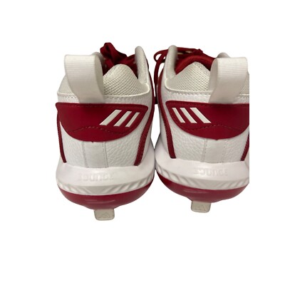 NEW! Adidas ICON Bounce Louisville Cardinals White Red Cleats Shoes Size 7 NEW! Adidas ICON Bounce Louisville Cardinals White Red  main image 3