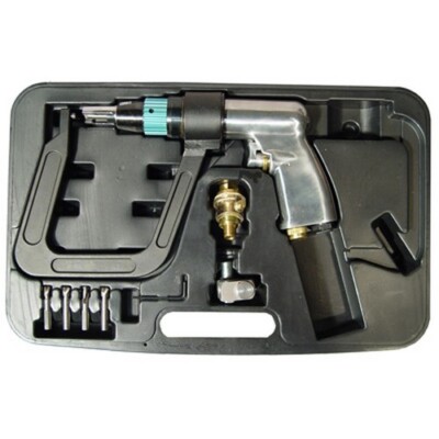 Astro Pneumatic 1756 Air Spot Drill with 5.5'' deep clamp kit