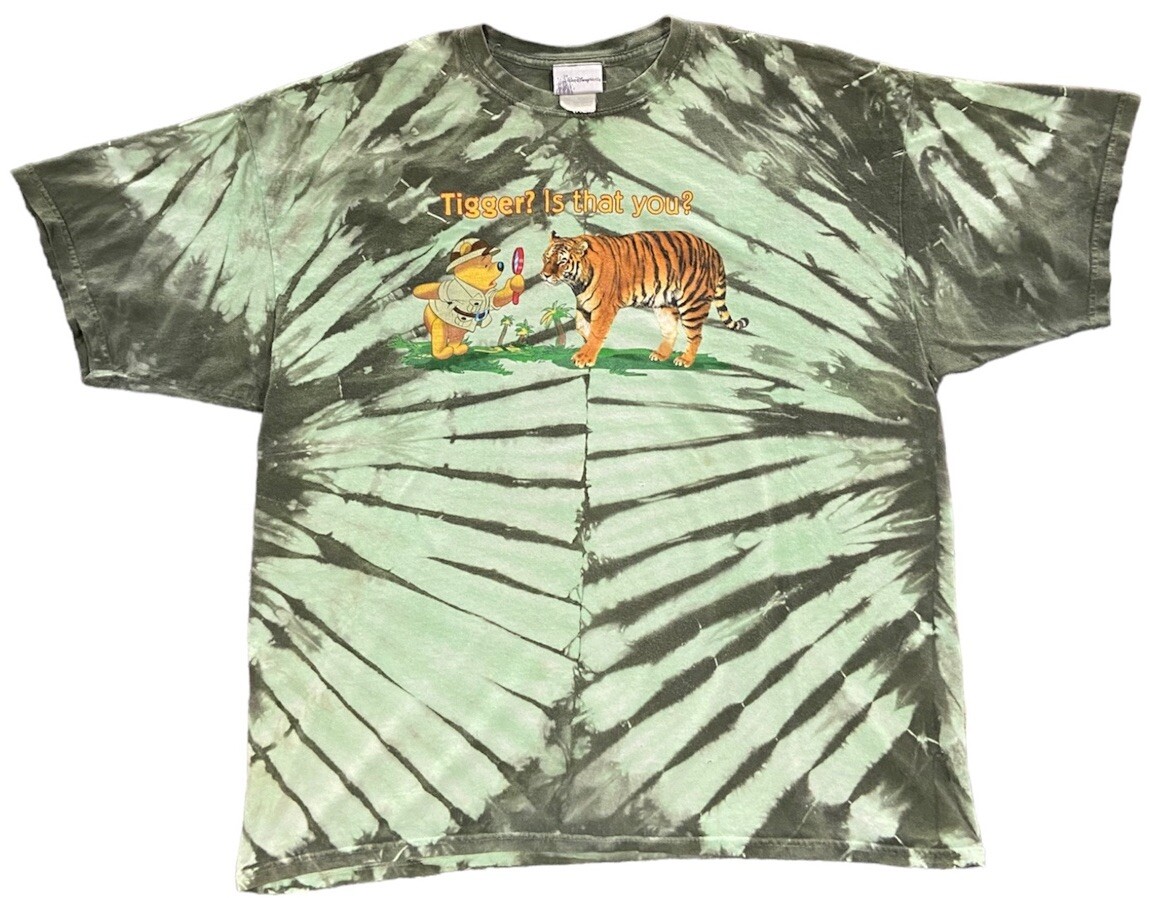 Vintage 90s Disney Animal Kingdom Tigger is that you Winnie