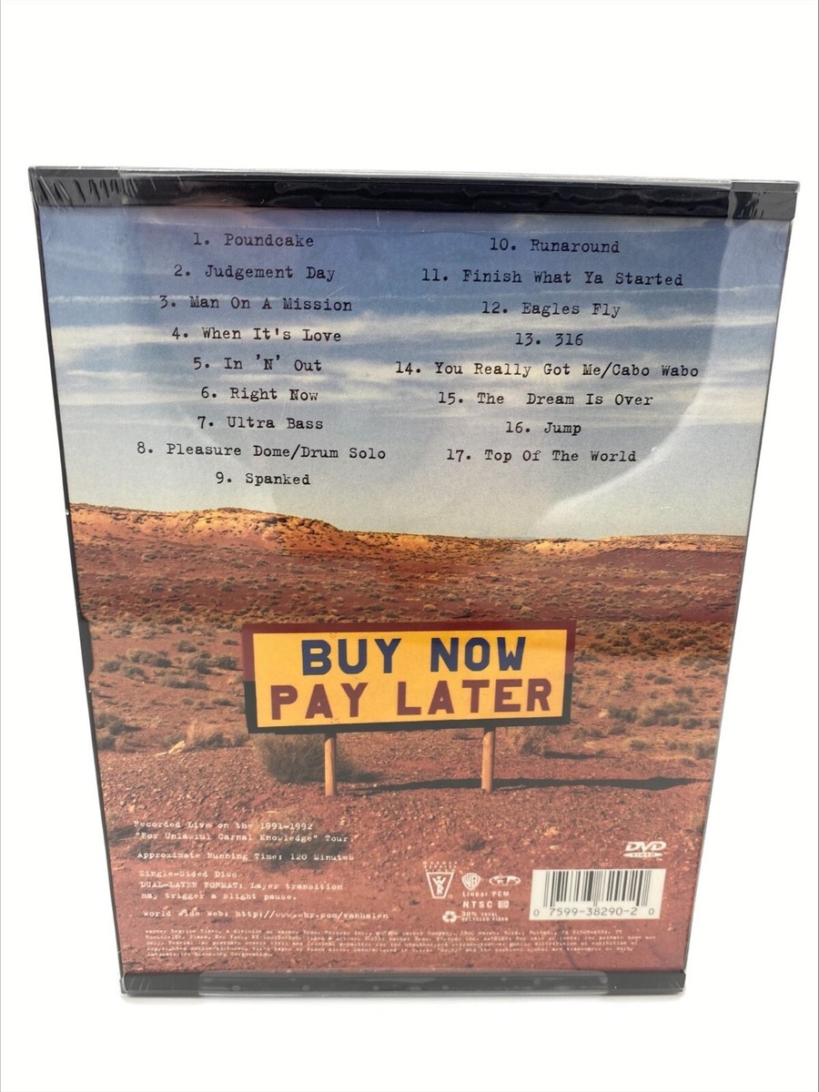 その他 Right Here Right Now Live [DVD] Van Halen Live: Right Here, Right Now (DVD, 1999) for sale online