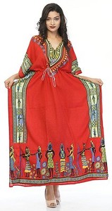 butterfly kaftan dress