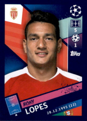 Topps Champions League 18/19 - Sticker 341 - Rony Lopes