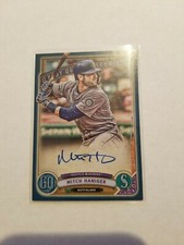 2019 Gypsy Queen Mitch Haniger Autograph #GQA-MH Indigo Parallel 55/150 Mariners