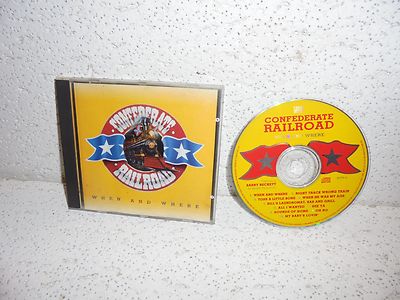 Confederate Railroad : When and Where CD Compact Disc  RARE