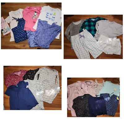 Women s Pajama Wholesale Liquidation Box Lot Size Sm KOHL'S Cuddl Sonoma 27 Pcs 