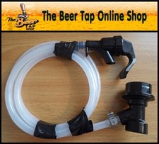Cornelius Party Tap & Flexible Beer Line with Ball Lock Disconnect for Corny Keg