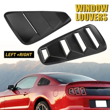 Rear Side Window Louvers for Ford Mustang 2005-2014 GT Lambo Windshield Cover