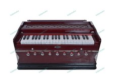 Best Harmonium 9 Stopper Chudidaar Bellows 42 Buttons 2 Reed Harmonium With Bag