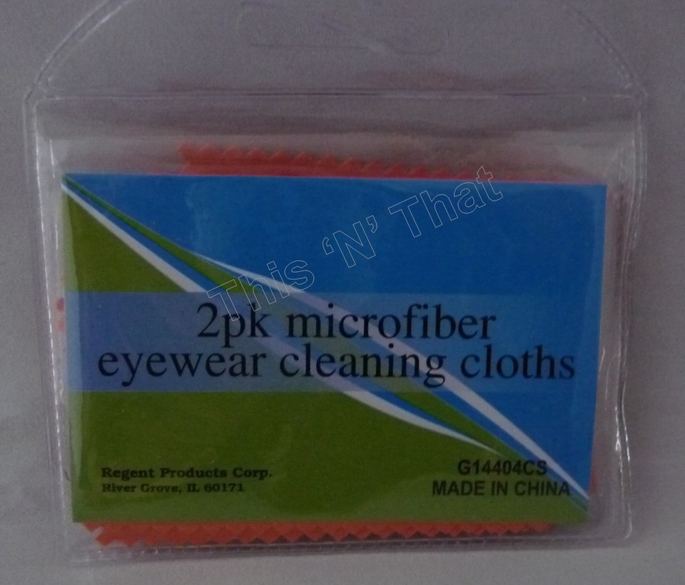 Clean Eye String 6 Eyeglass Microfiber Cleaning Cloths Camera Eye Lens Cleaner Soft won ...