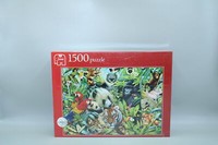 🧩 Neu: Dschungel-Tiere 1500 Teile Puzzle Jumbo Jigsaw 🧩