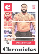 2022 6463E Panini Chronicles WWE Gable Steveson Rookie #29
