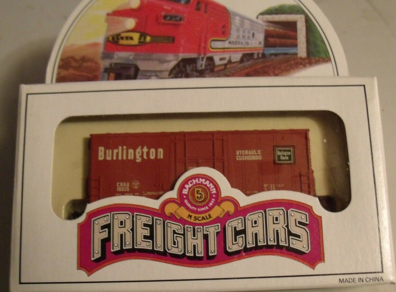BACHMANN Freight Cars N Scales  41' HI-CUBE Box Car.