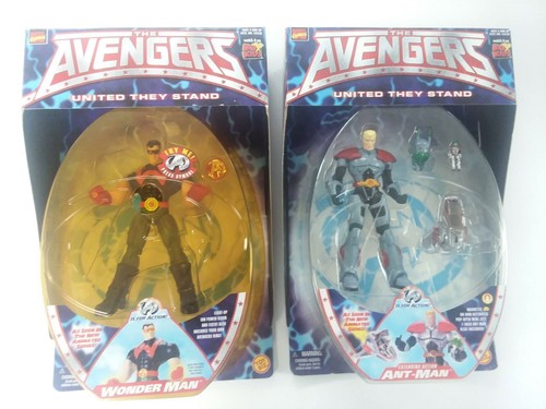 10x AVENGERS UNITED THEY STAND Figure & VEHICLE SET SEALED 1999 Toy Biz MIB Fox - Picture 8 of 11