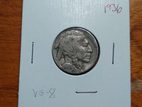 1936 Buffalo Nickel (VG)