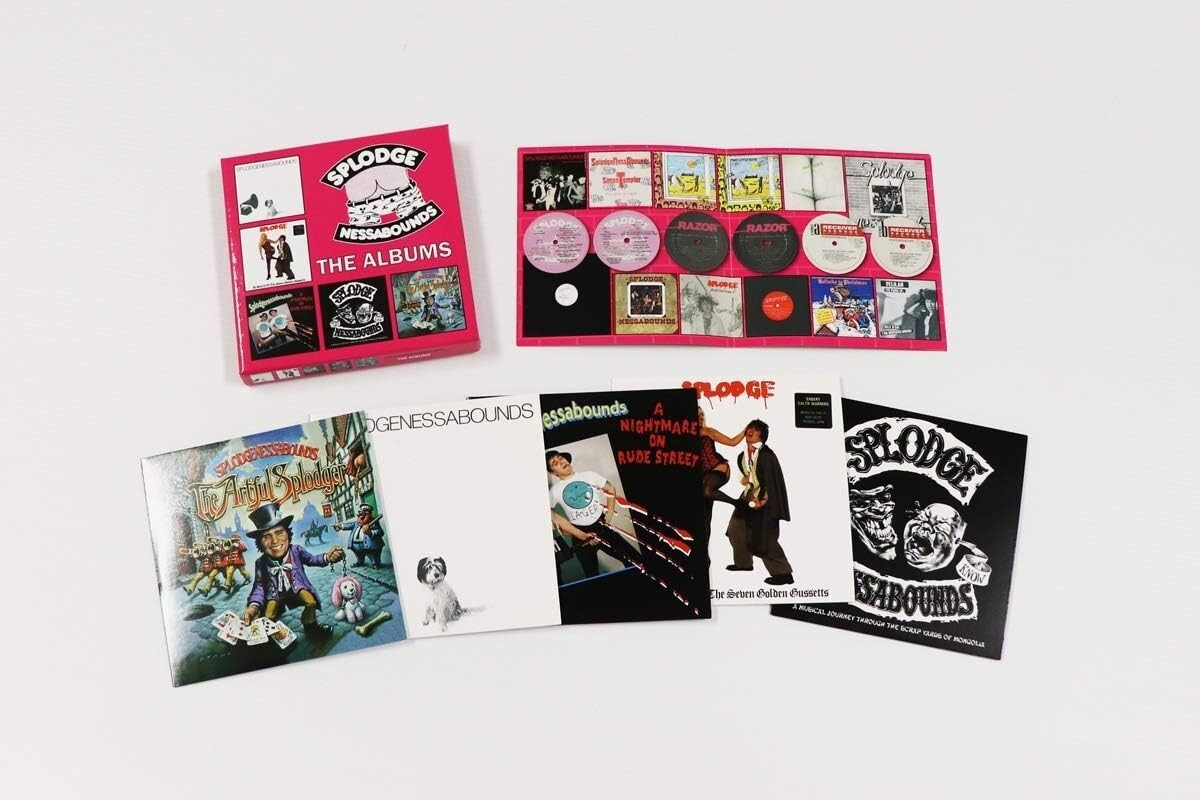 Splodgenessabounds ‎- The Albums (2018)  5CD Box Set  NEW/SEALED  SPEEDYPOST