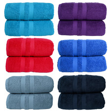 Luxury Super Bath Sheets 100% Organic Egyptian Cotton Size 80x200 cm- 600 GSM