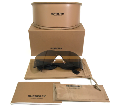 Burberry Sunglasses Bella B3137 1109/63 Brown Tortoise Oversized Shield Lens Burberry Sunglasses Bella B3137 1109/63 Brown Tortoise  main image 2