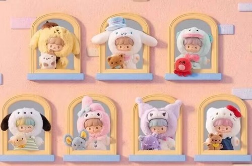  zZoton Sanrio Love-league Buddies Series Plush Doll Blind Box Confirmed 
