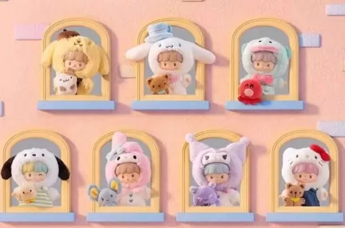 F.UN zZoton Sanrio Love-league Buddies Serie Plüsch Puppe Blindbox bestätigt - Bild 2 von 19
