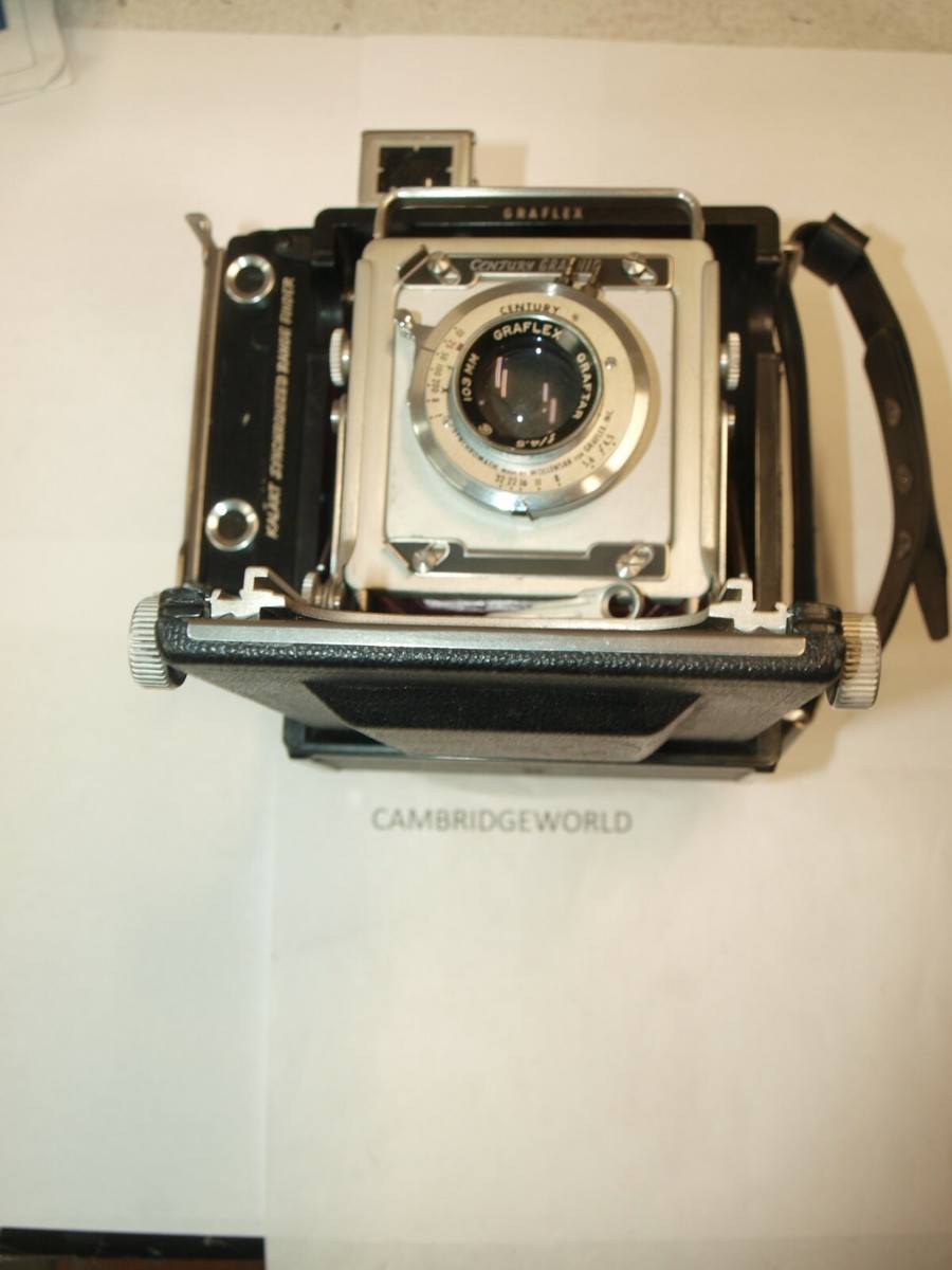 century graphic topcor 90mm graflex ジャンク Graflex Century Graphic Kalart Synchronized Rangefinder 103mm LENS