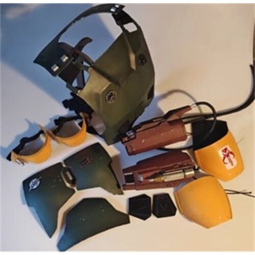 Star Wars Boba Fett Conjunto de Casco Armadura de Cuerpo Completo Disfraz Mandaloriano Traje de utilería - Imagen 25 de 27