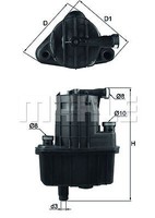 Knecht Mahle Kraftstofffilter Renault KL 469