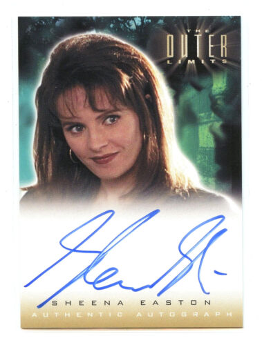 The Outer Limits A22 Sheena Easton Autographed Limited Edition Card Rittenhouse - Afbeelding 1 van 3