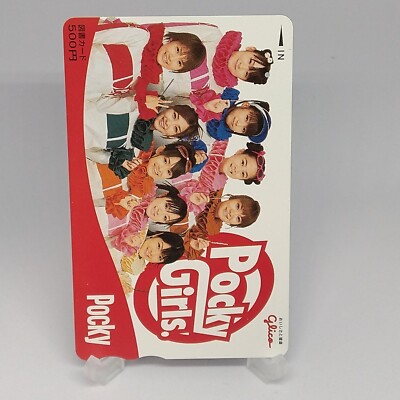 Morning Musume Tosho Card Glico Pocky Girls Japanese Idol Not For