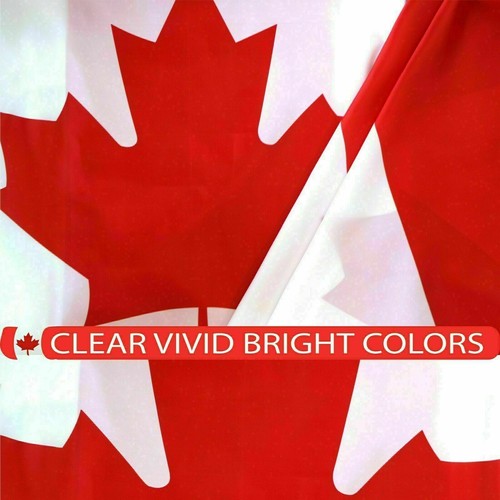 CANADA + CANADA 1957 3ft x 5ft BANNER/FLAG 2 PK HIGH QUALITY 100% POLYESTER - Picture 5 of 6