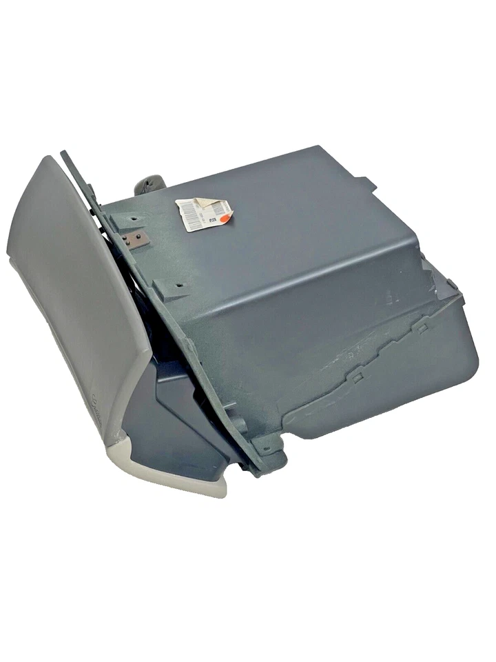 Cadillac Deville Seville 2000-2005 guantera compartimento gris/bronceado 25713623 OEM Foto 3 de 4