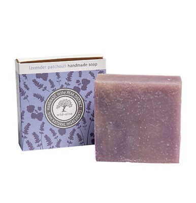 Lavendel und Patchouli handgemachte Seife 100g