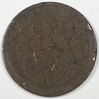 1919-S United States Lincoln Wheat Cent Penny - Good (G) Corrosion KM#132 5193AH — photo 2
