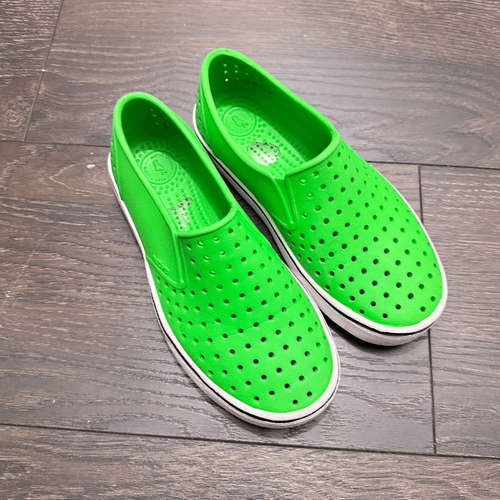 Native Juniors 3 Lime Green Shoes - Picture 4 of 5