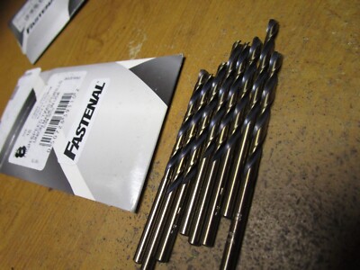 #18 HSS 135° Split Point Black and Gold Finish Jobber Drill QTY 8