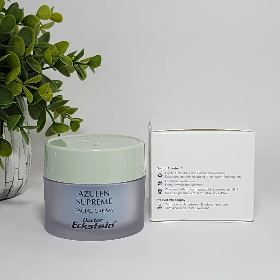 Dr.R.A. Creme noturno Eckstein Azulen Supreme pele sensível propensa a acne 1,66 oz - Imagem 4 de 4