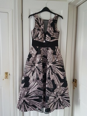 emele jacquard dress