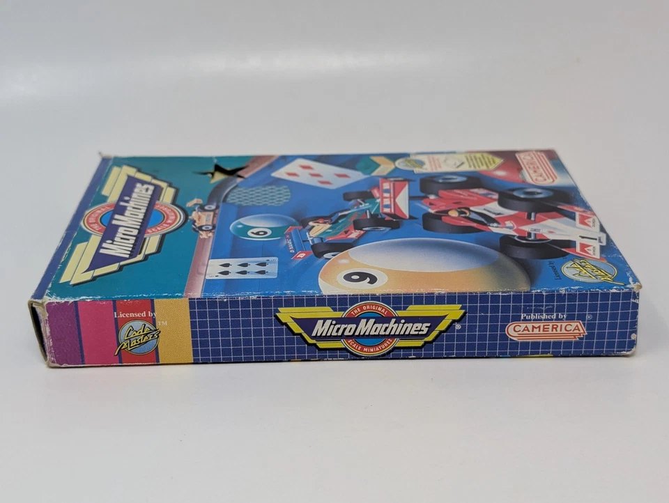 Micro Machines (Nintendo Entertainment System, 1991) - CIB Complete - Image 4 of 4