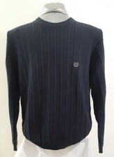 Vintage Chaps Crewneck Sweater Navy Blue Men's Size- XL Pullover Excellent