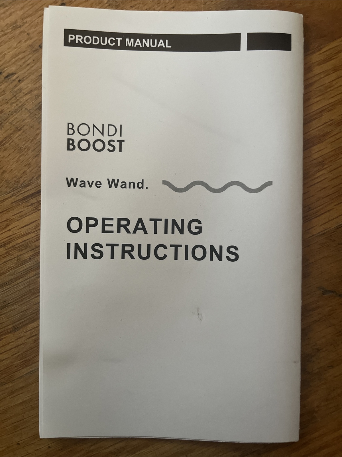 Bondi Boost Wave Wand 3 Large Barrels Non Slip Handle Digital Curling Iron 