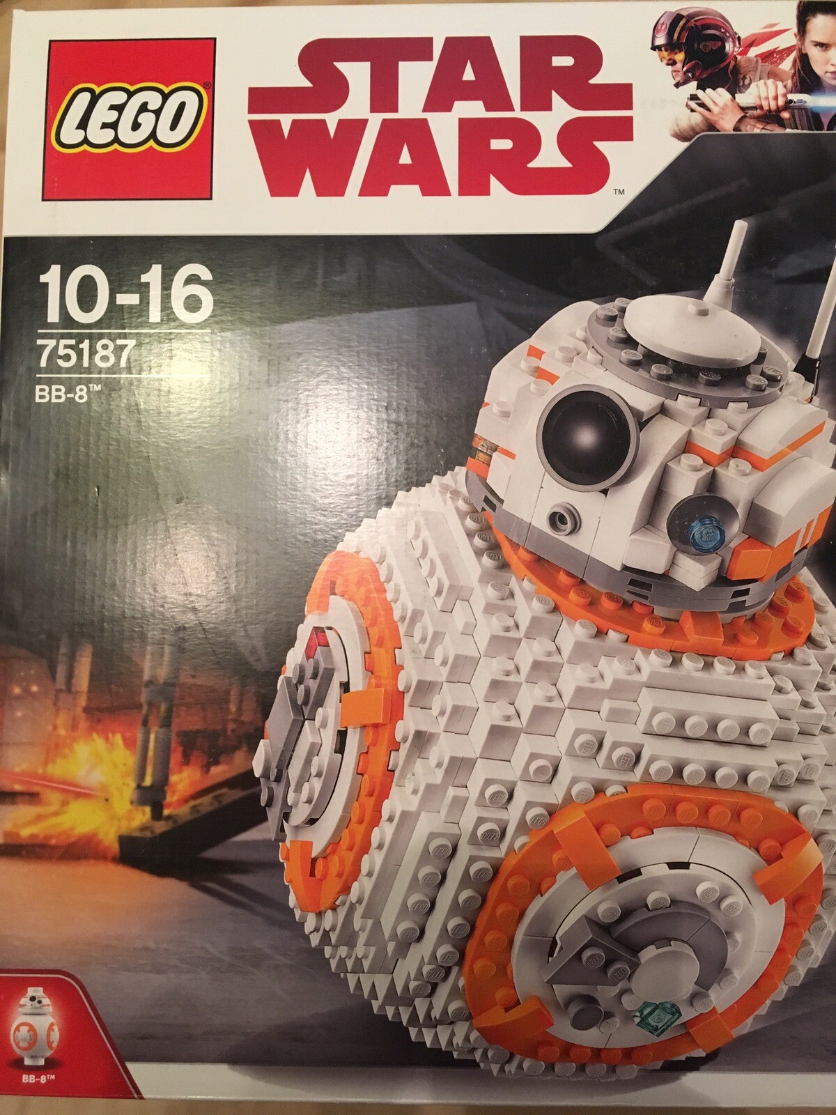 LEGO 75187 Star Wars The Last Jedi BB-8 Robot Toy, Collector's Model... LEGO 75187 Star Wars The Last Jedi BB-8 Robot Toy, Collector's Model...