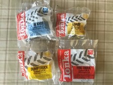 McDONALD  S 1992 HAPPY MEAL TOY TONKA SET of 4 SEALED